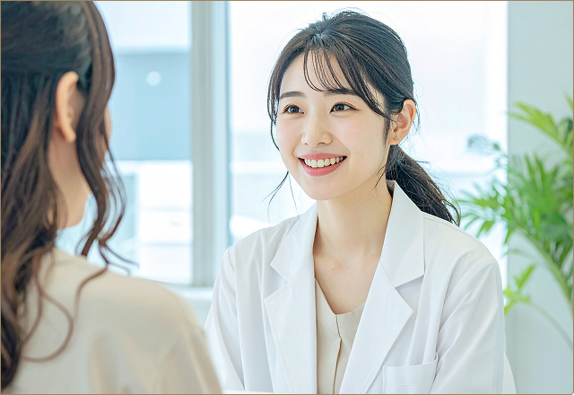丁寧なカウンセリング